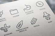 Medicine Thin Line Icons, an Outline Icon by Palau (Thumbnail 5 of 5)