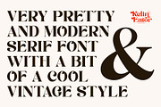 Kelin Eator, a Serif Font by ngene (Thumbnail 8 of 10)