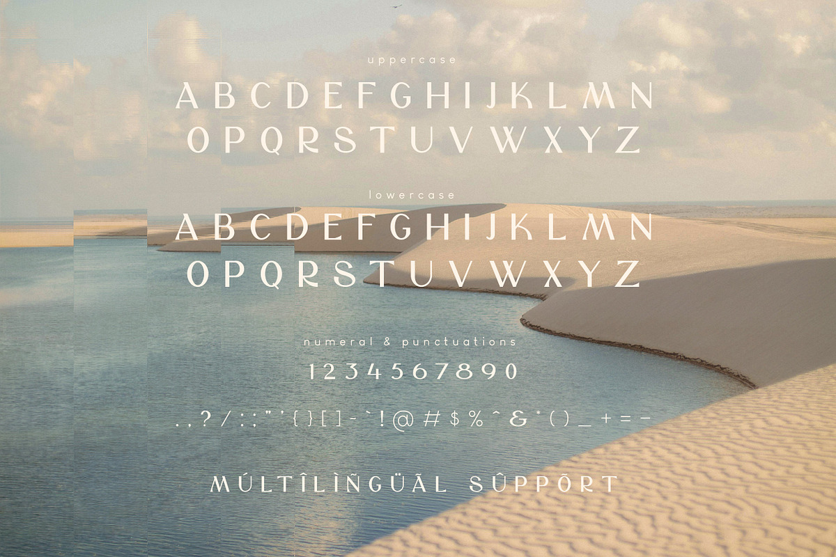 Carmana Sans Display Font, a Sans Serif Font by Hishand Studio (Photo 8 of 10)