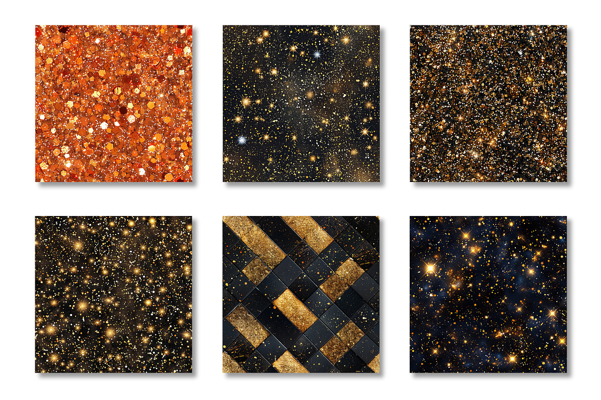 Seamless Glitter Texture Backgrounds, a Pattern Graphic by Canvas Craft (Photo 2 of 9)