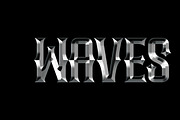 Metal Chrome Text Effects Photoshop, a Brushes & More by Giallo (Thumbnail 13 of 27)