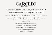 Garcedo Serif Font Triple Pro, a Serif Font by Maulana Creative (Thumbnail 10 of 10)