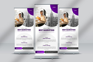 Corporate Roll-Up Banner Design