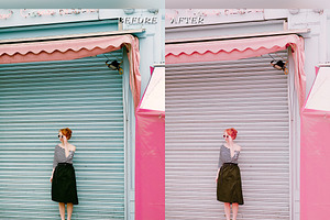 3 Mobile Lightroom Presets Pink