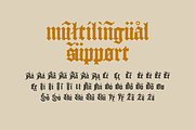Saxon Textura blackletter, a Blackletter Font by kaer_shop (Thumbnail 4 of 10)