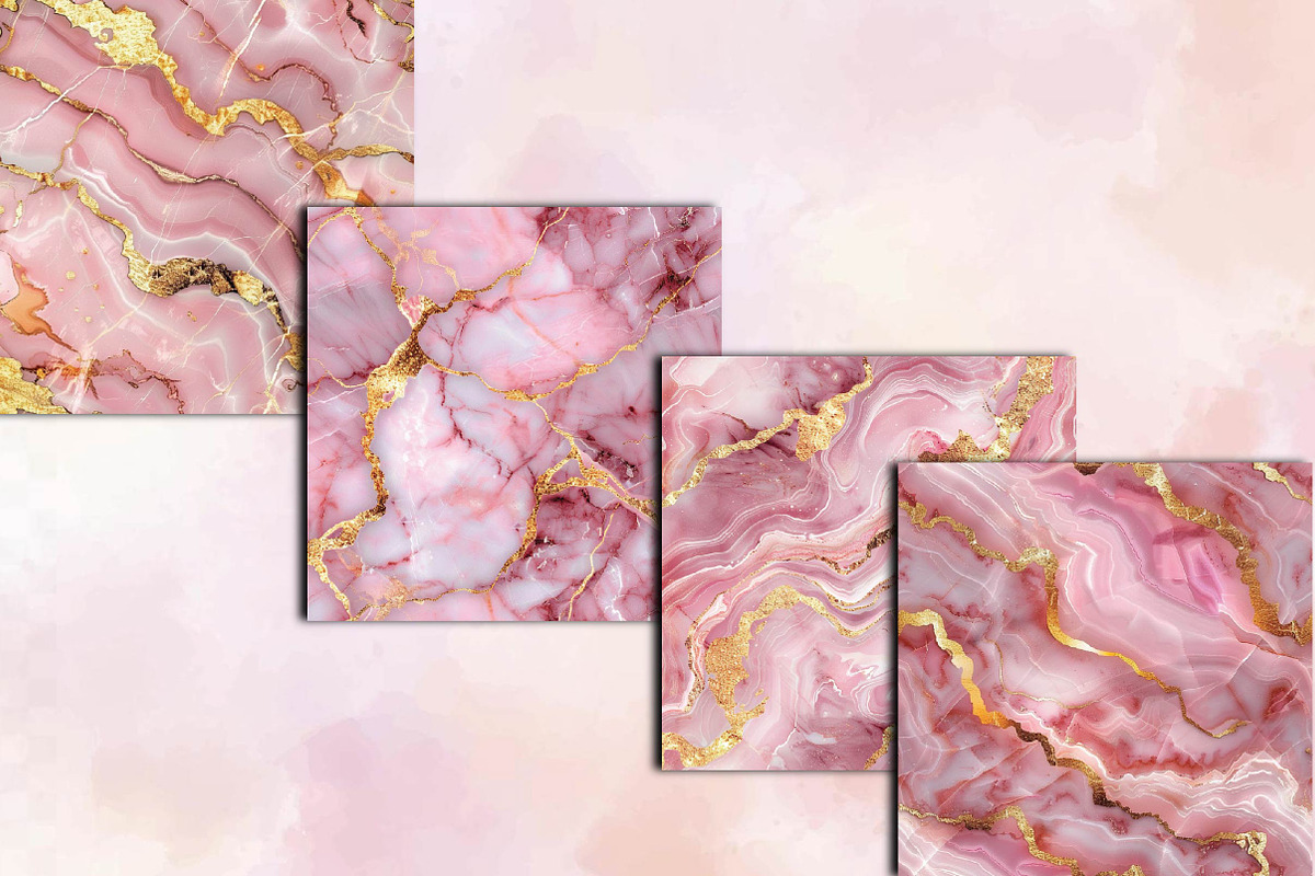 Pink Marble Texture Granite Stone Go, a Pattern Graphic by SVGArt (Photo 5 of 9)