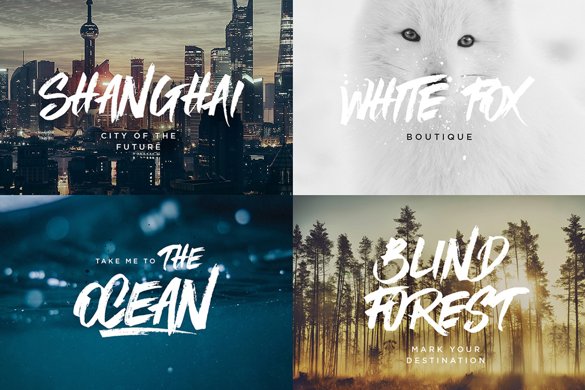 Mystique Marker Font preview 2