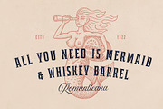 Bourbon House font + Vintage Frames, a Serif Font by Andrey Sharonov (Thumbnail 8 of 12)