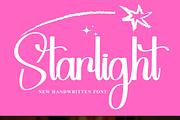 Starlight, a Handwritten Font by FreshTypeINK (Thumbnail 1 of 8)