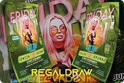 DJ Battle Flyer, a Flyer Template by regalDRAW (Thumbnail 2 of 3)