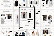 Fashion Blogger LTK Canva Template, a Social Media Template by Deb Creative Studio (Thumbnail 1 of 10)