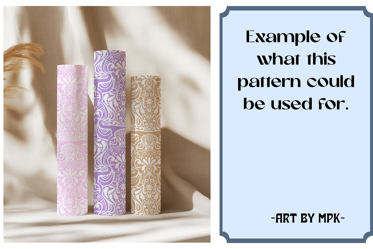 Ornate Lines MPK00032 Repeat Pattern, a Pattern Graphic by MissPerfectKaos (Photo 6 of 7)