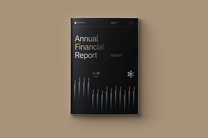 Annual Financial Report - Gradioo, a Brochure Template by fakhroo
