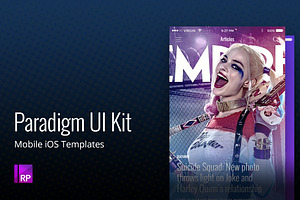 Paradigm UI Kit for Axure (iOS)