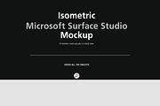 Isometric Microsoft Studio Mock-up, a Product Mockup by IsometricWorld (Thumbnail 5 of 5)