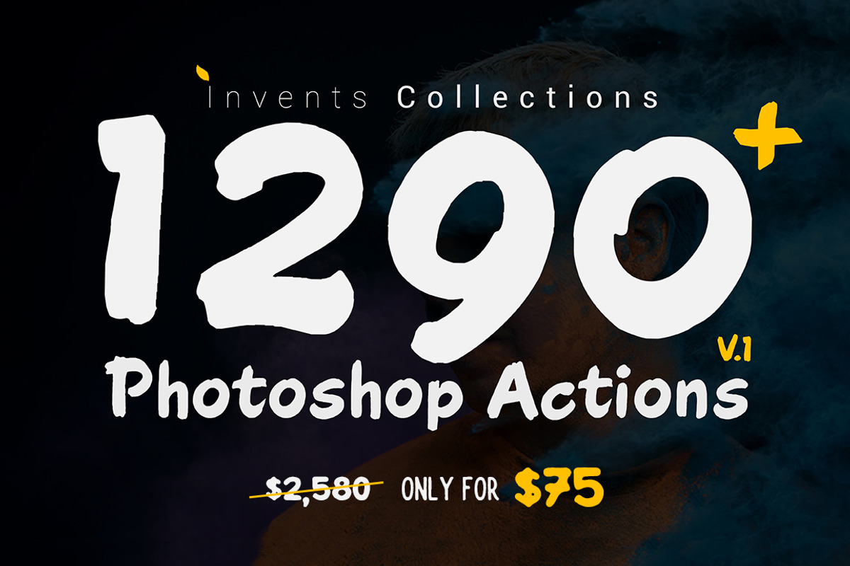 SALE - 1290 Photoshop Actions, an Action Add-On by DuoFankaar (Photo 1 of 15)