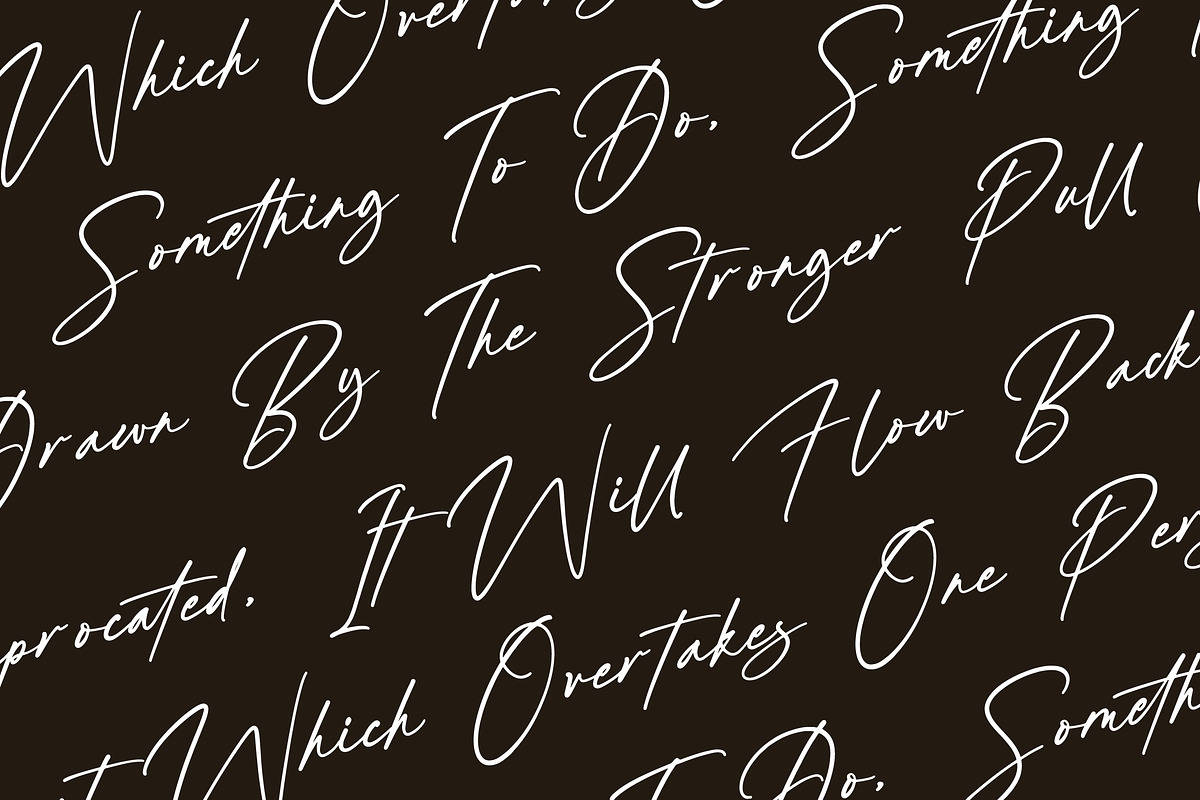 Alrengths, a Script Font by Integritype Studio (Photo 7 of 15)