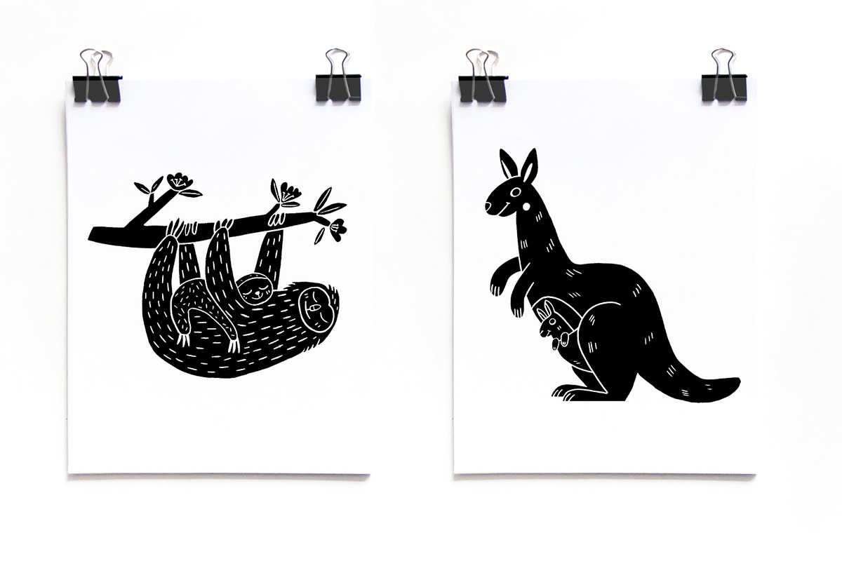 Cute animals pt 7, an Animal Illustration by Mii Lab (Photo 4 of 8)