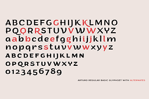 Arturo - 15 Fonts