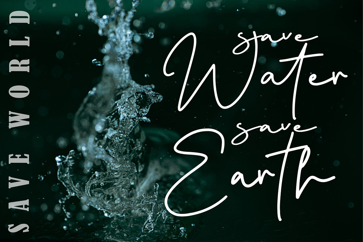 Ratinah Signature Font, a Script Font by Lythcreative (Photo 3 of 8)