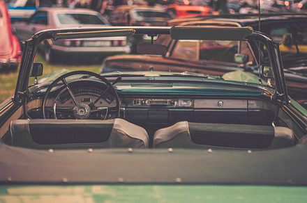 Classic Green Car, a Transportation Photo by Riho Rannamäe