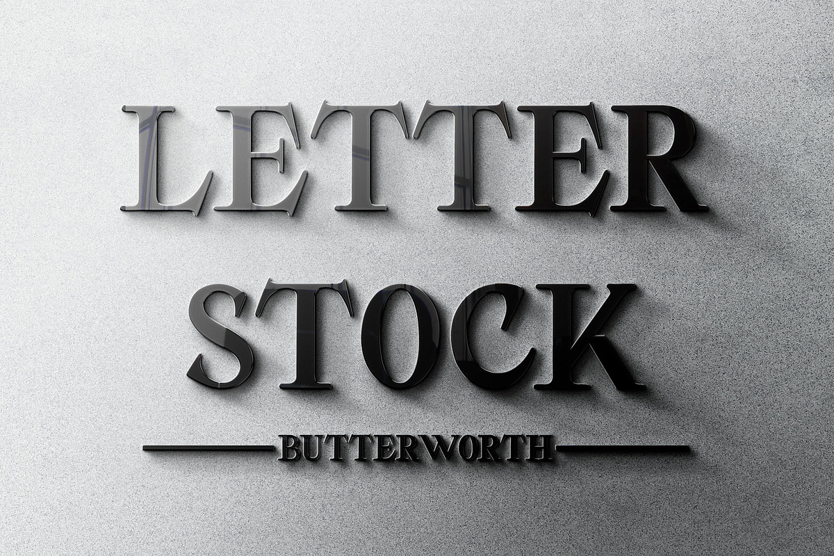 Butterworth, a Serif Font by LetterStock (Photo 4 of 5)