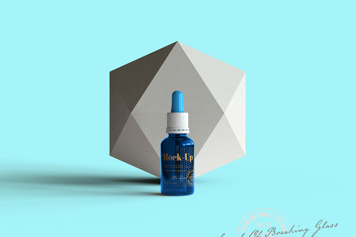 Dropper Bottle & Box Mock-Up BUNDLE, a Cups & Container Mockup by TSOBG (Photo 21 of 35)