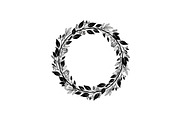 Botanical Floral Wreath SVG Bundle, an Illustration by Designs_River (Thumbnail 27 of 31)