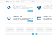 Landing page video background BS3.1., a Landing Page Template by Bootstraptor (Thumbnail 3 of 4)