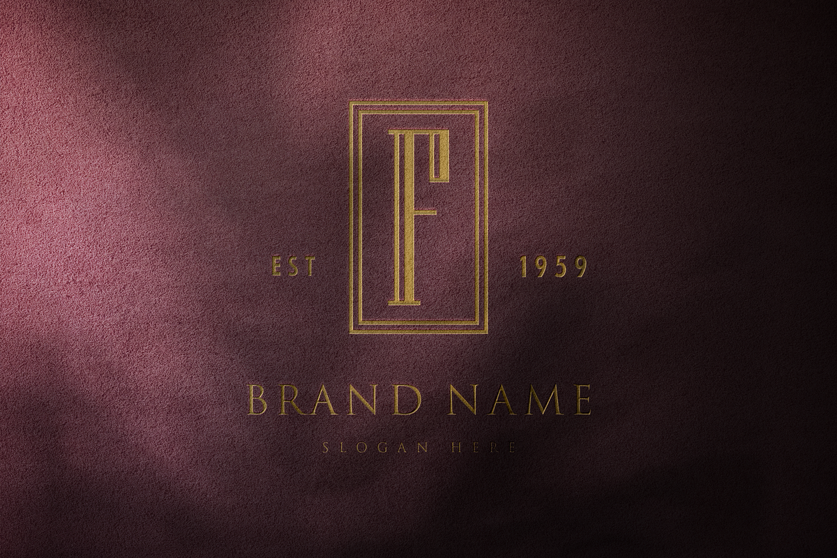 F letter MINIMAL VINTAGE LOGOS, a Branding & Logo Template by Hamed Studio (Photo 5 of 6)