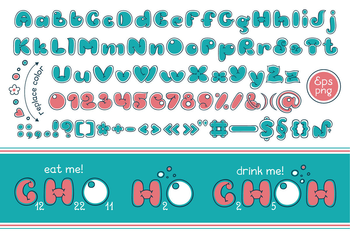 Sale Bubble Double Duo font preview 2