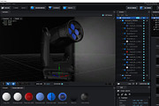 Stage Lighting Collection-14 PCS, an Object 3D Model by akerStudio (Thumbnail 265 of 309)