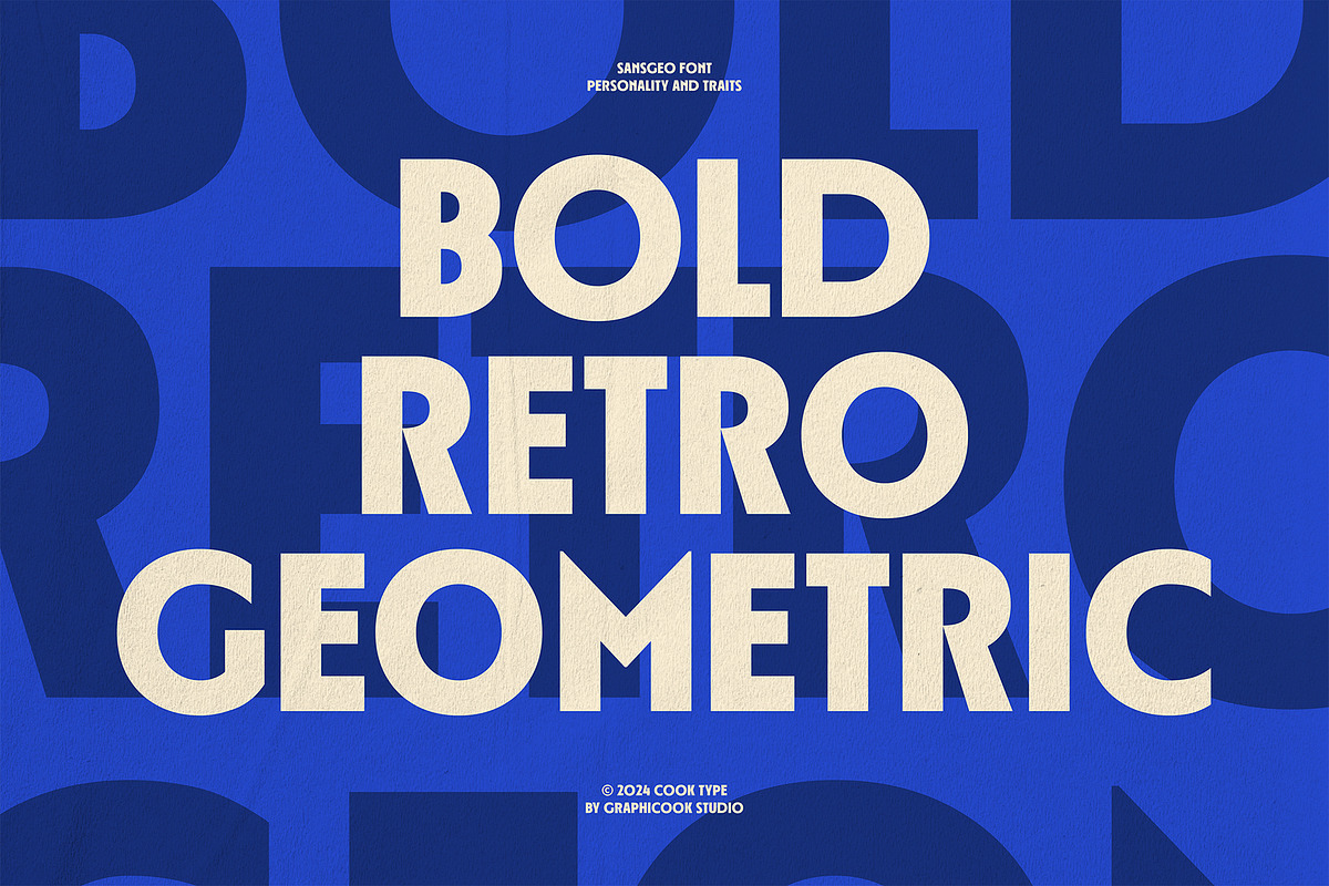 Sansgeo Geometric Sans, a Sans Serif Font by graphicook (Photo 3 of 10)