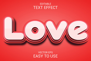 Editable Eps 3D Text Effect Vol 02