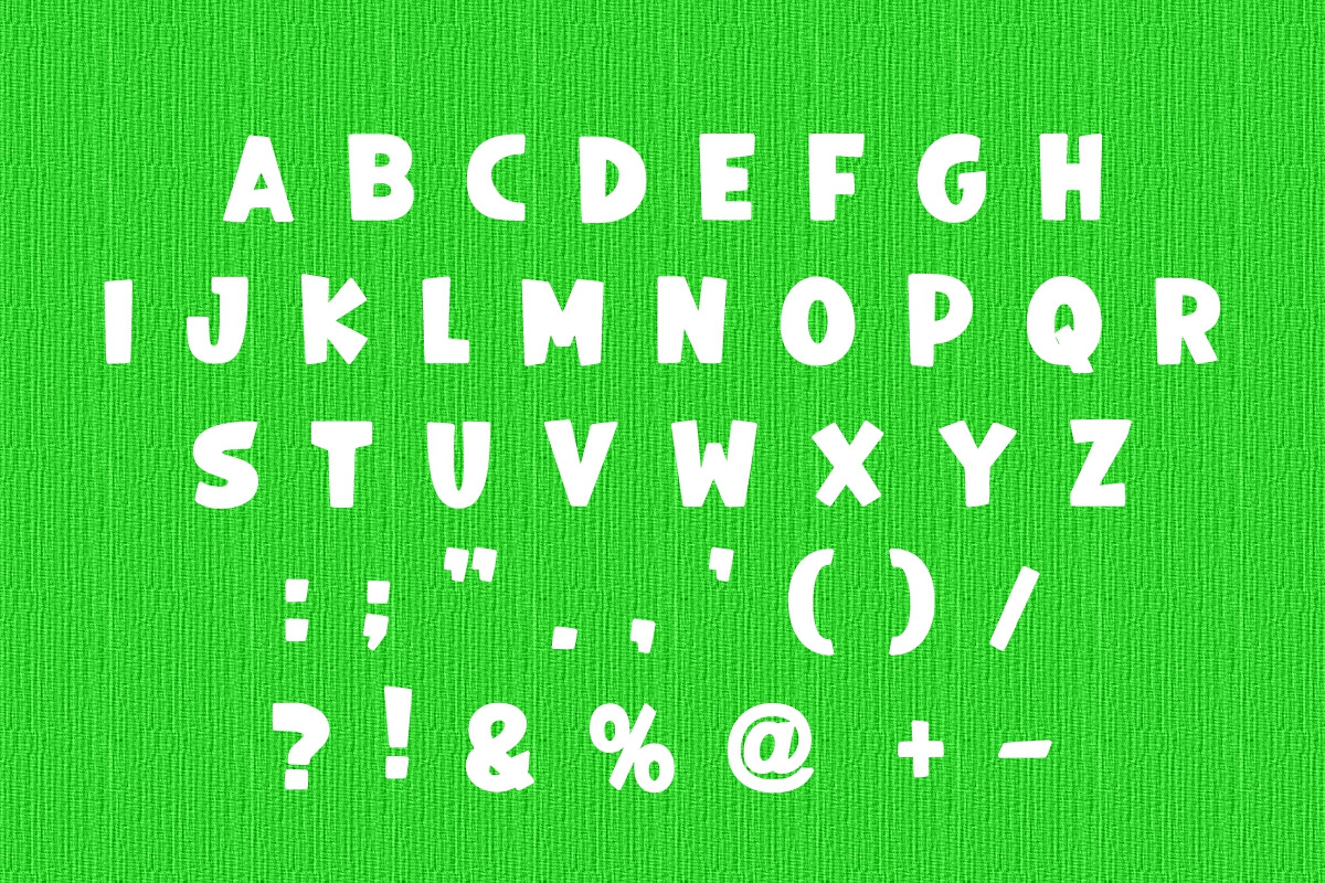 Animal Planet Display Font, a Blackletter Font by Fourteen Letter (Photo 6 of 6)