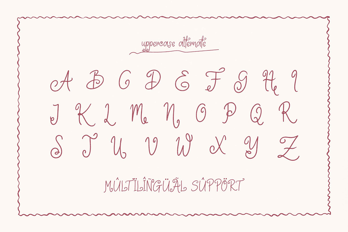 Delviyani Letter Casual Handwritten, a Handwritten Font by Denustudios (Photo 13 of 15)