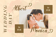 Romantic Dates - Love Font, a Script Font by PutraCetol Studio (Thumbnail 7 of 11)