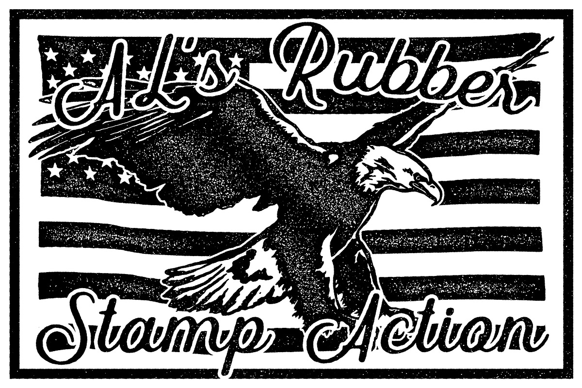 AL's Rubber Stamp Action Kit, an Action Add-On by AL's Design Studio (Photo 14 of 33)