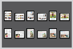 Digital Magazine Template Vol. 01