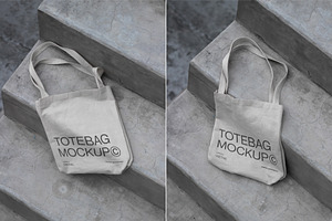 Outdoor Tote Bag Mockup Collection