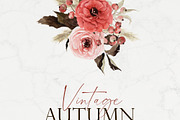 Watercolor flower - Vintage Autumn, an Illustration by Beigetime (Thumbnail 12 of 14)