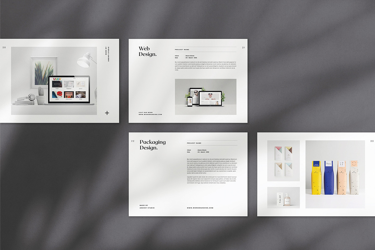 Graphic Design Portfolio, a Brochure Template by Occy Design (Photo 7 of 9)