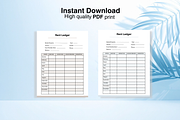 Rent ledger for landlords, a Stationery Template by SassyCorners (Thumbnail 3 of 6)