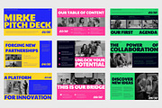 Mirke : Vibrant Color Google Slides, a Presentation Template by Punkl Camp (Thumbnail 2 of 9)