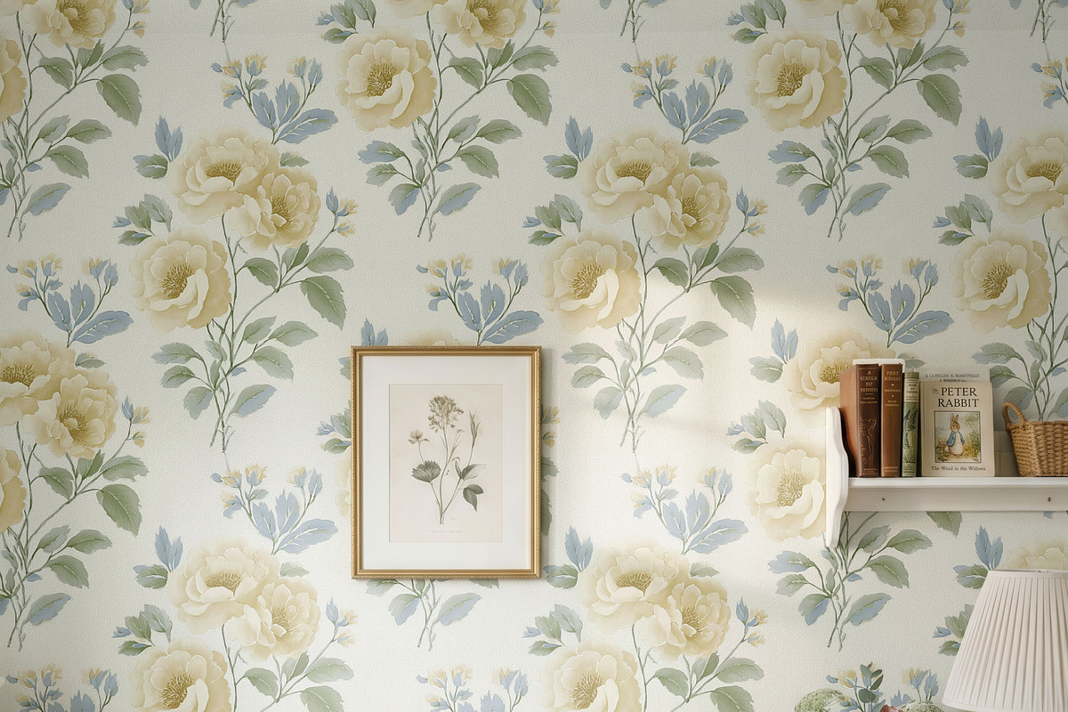 Nursery Wallpaper Mockup PSD, a Household Mockup by 1001 mockups (Photo 8 of 9)