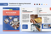 Freelancer & Agency Pitch Brochure, a Brochure Template by twinstd (Thumbnail 1 of 6)