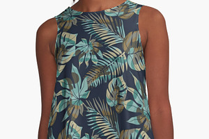 12 Trendy Tropical Pattern.