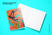 Halloween Pumpkin Hero Card Template, a Card Template by creatsy5 (Thumbnail 3 of 5)