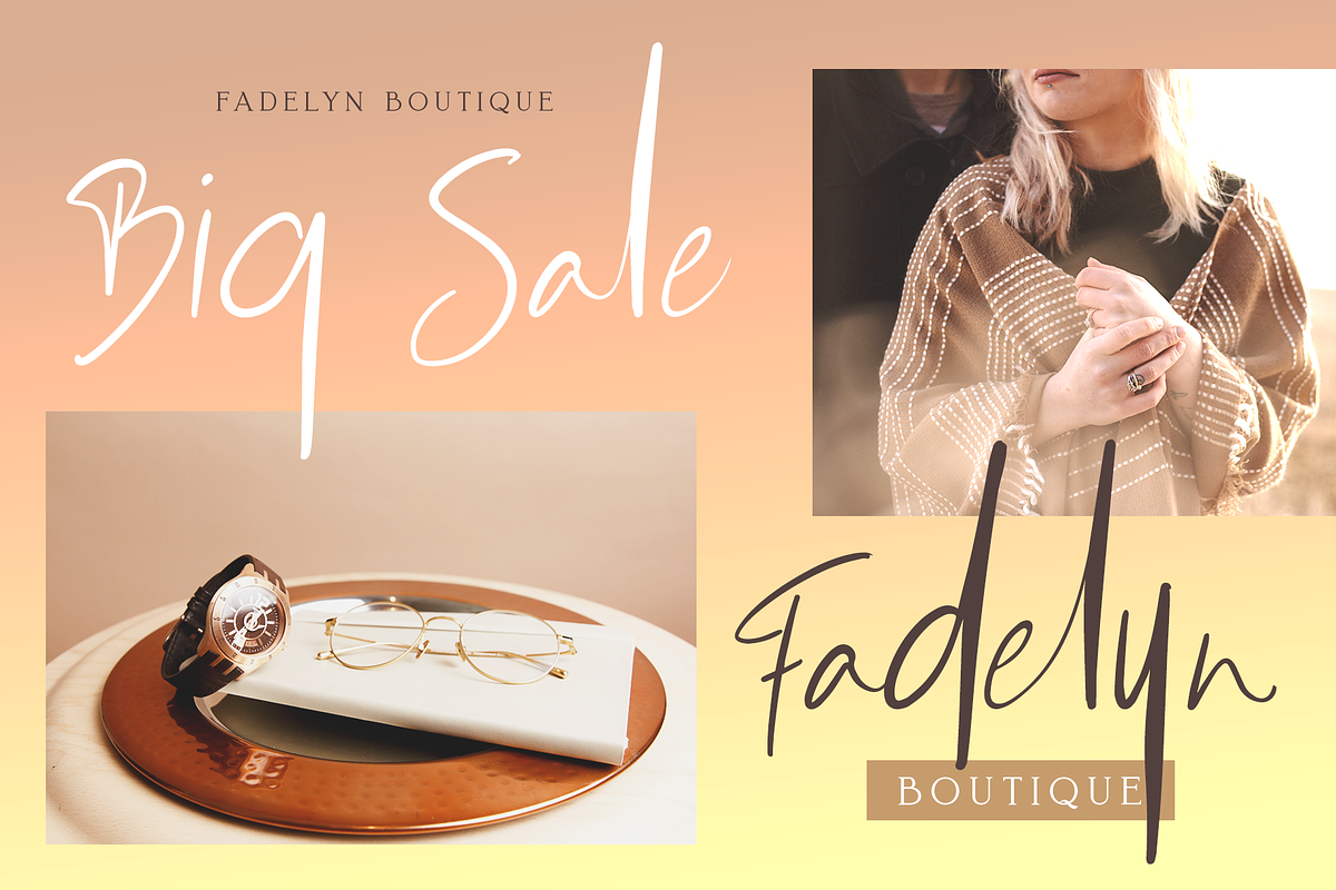 Pommel - Handstylish Font preview 7