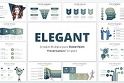 Elegant PowerPoint Template, a Presentation Template by GraphicStan (Thumbnail 1 of 21)